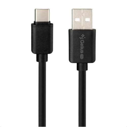 Сетевое зарядное устройство Gelius Pro Avangard GP-HC06 2USB 2.4A + кабель Type-C Black